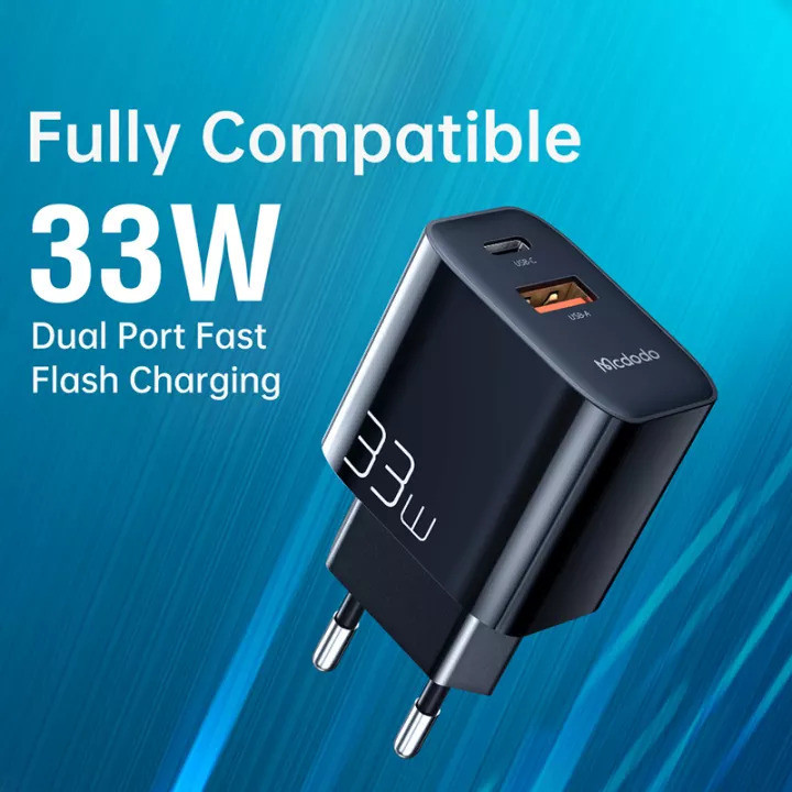 شارژر دیواری 33W مک دودو مدل CH-0921