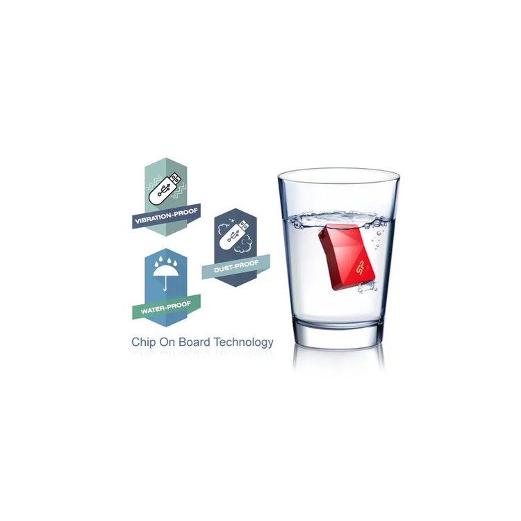 فلش مموری سیلیکون پاور مدل Jewel J08 USB3.1 ظرفیت 64 گیگابایت