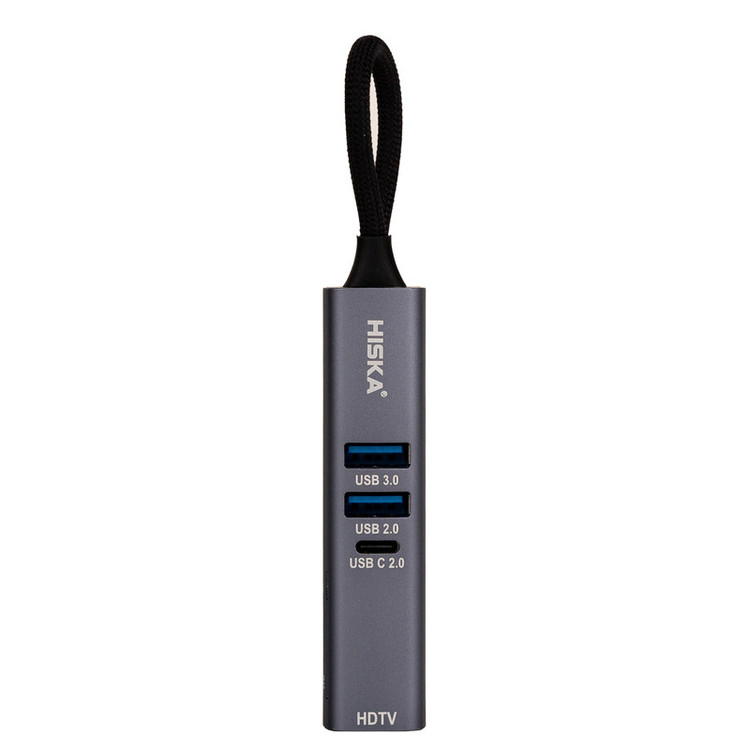 هاب 7 پورت USB-C هیسکا مدل HR-53