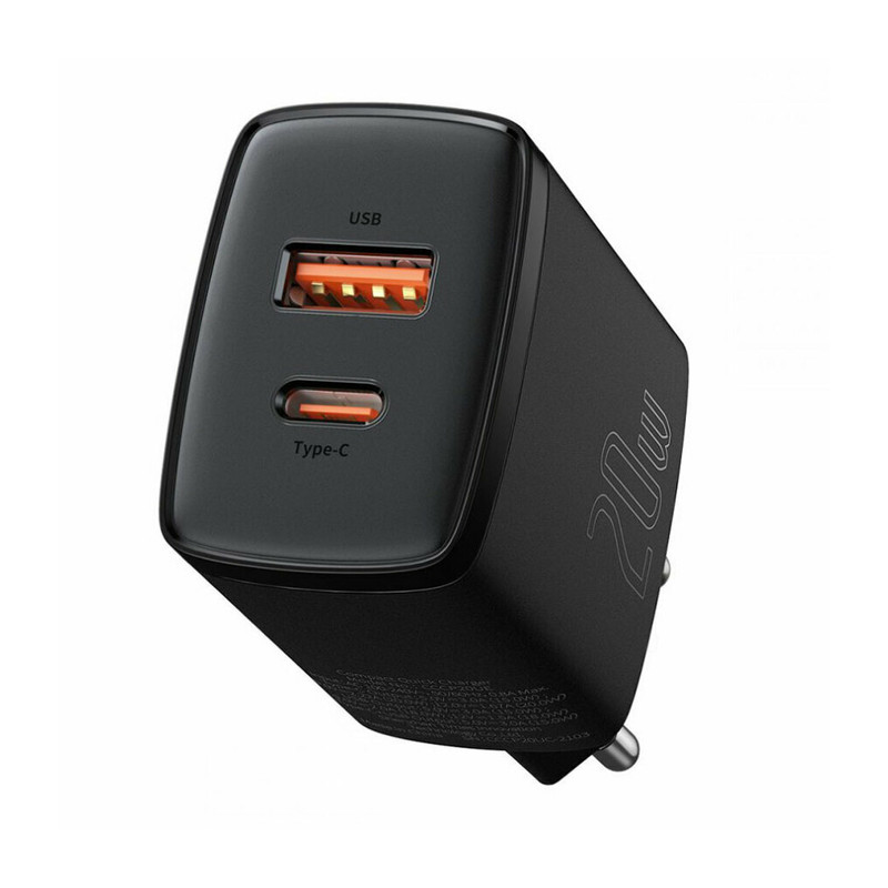 شارژر دیواری 20W بیسوس Compact CCXJ-B01