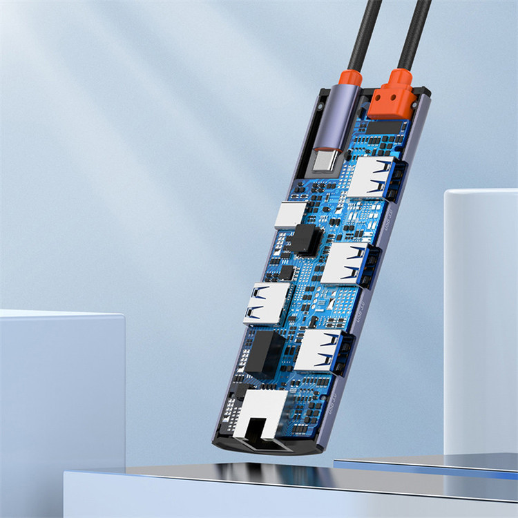 هاب 6 پورت USB-C الدینیو مدل DS-16U