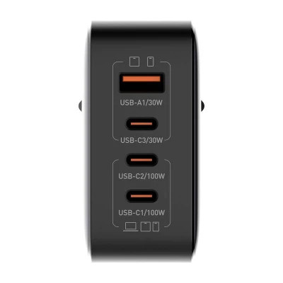 شارژر 100W الدینیو مدل Q408 به همراه کابل تایپ سی