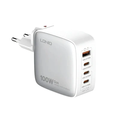 شارژر 100W الدینیو مدل Q408 به همراه کابل تایپ سی