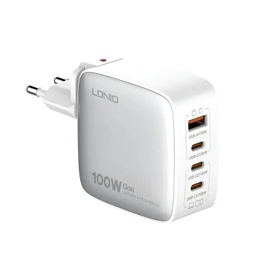 شارژر 100W الدینیو مدل Q408 به همراه کابل تایپ سی